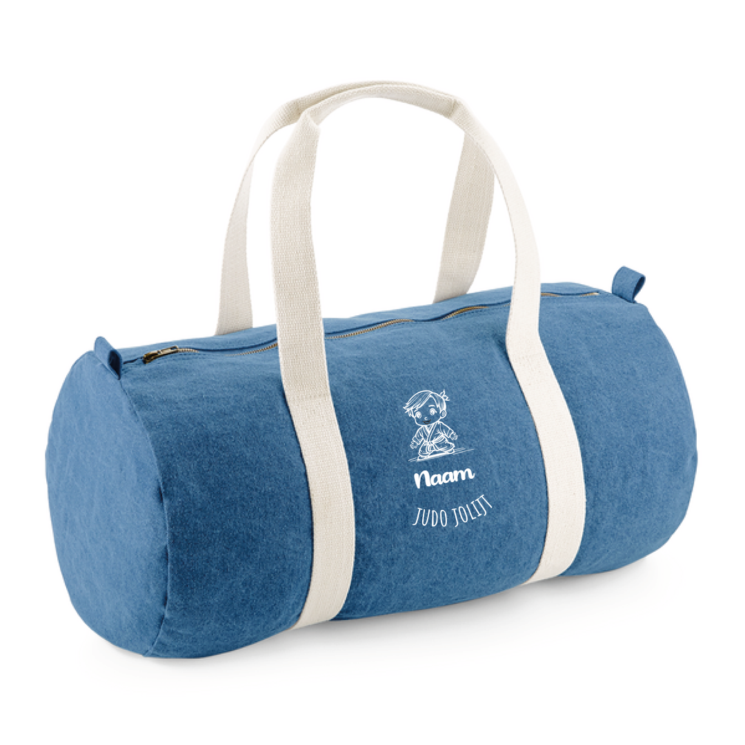 Gepersonaliseerde Jeans Sporttas - Judo