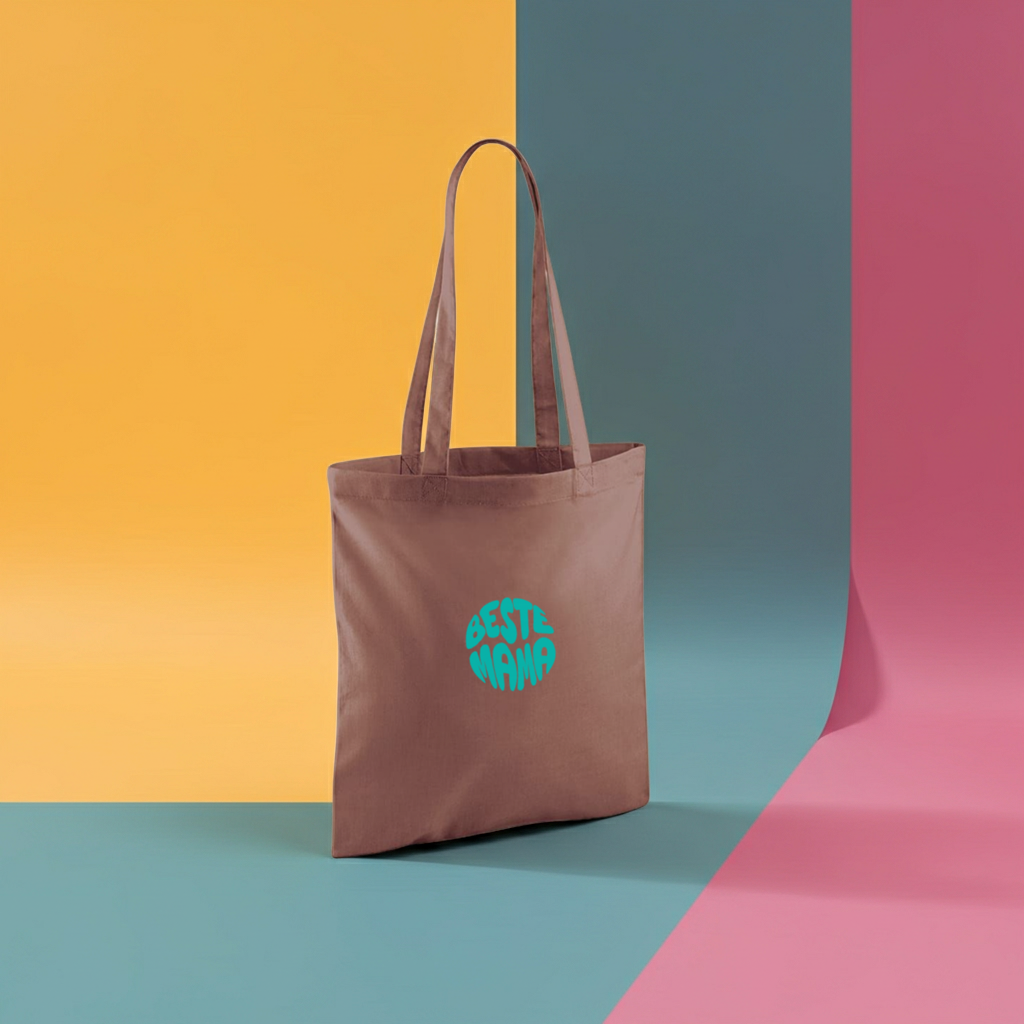 Bedrukte shopper geschenk moederdag