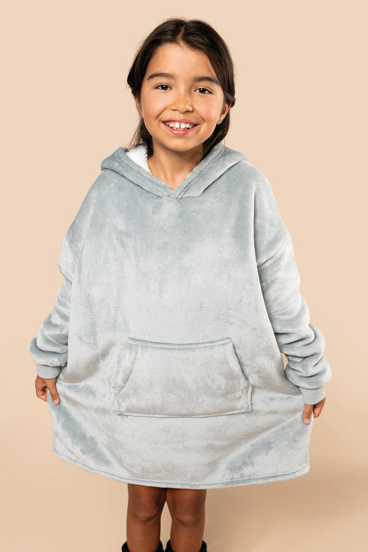 Gepersonaliseerde Kinder badcape of surf poncho meisje geborduurd op naam of tekst Kariban Antwerpen