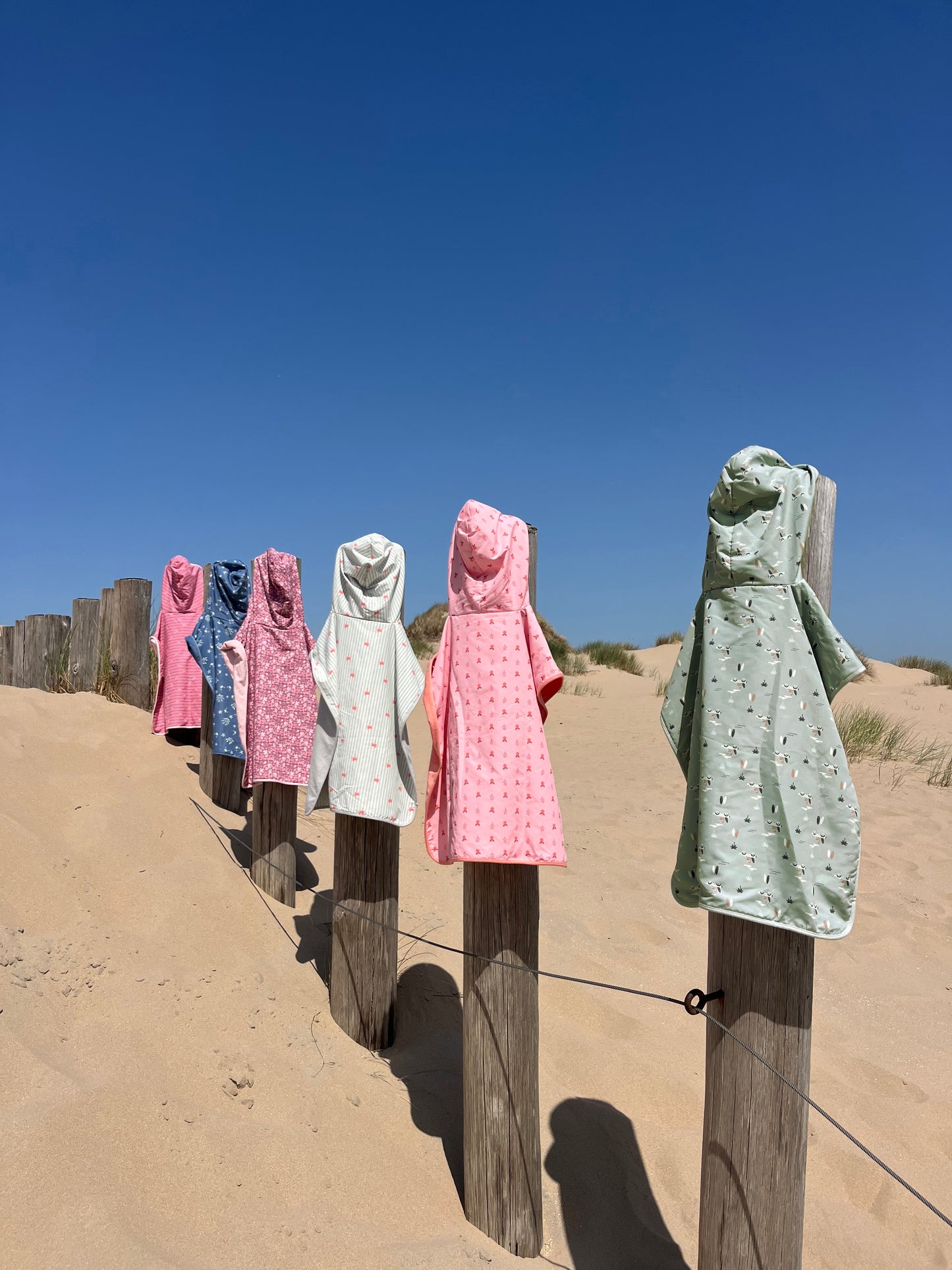 Fresk Kinder Poncho Surf Boy - Gepersonaliseerd - Kletskop