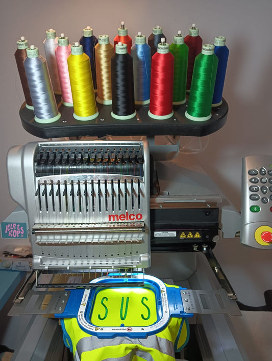 Wowow Fluovest - Geborduurd