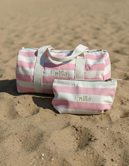 Ocean Breeze Weekendtas - Geborduurd
