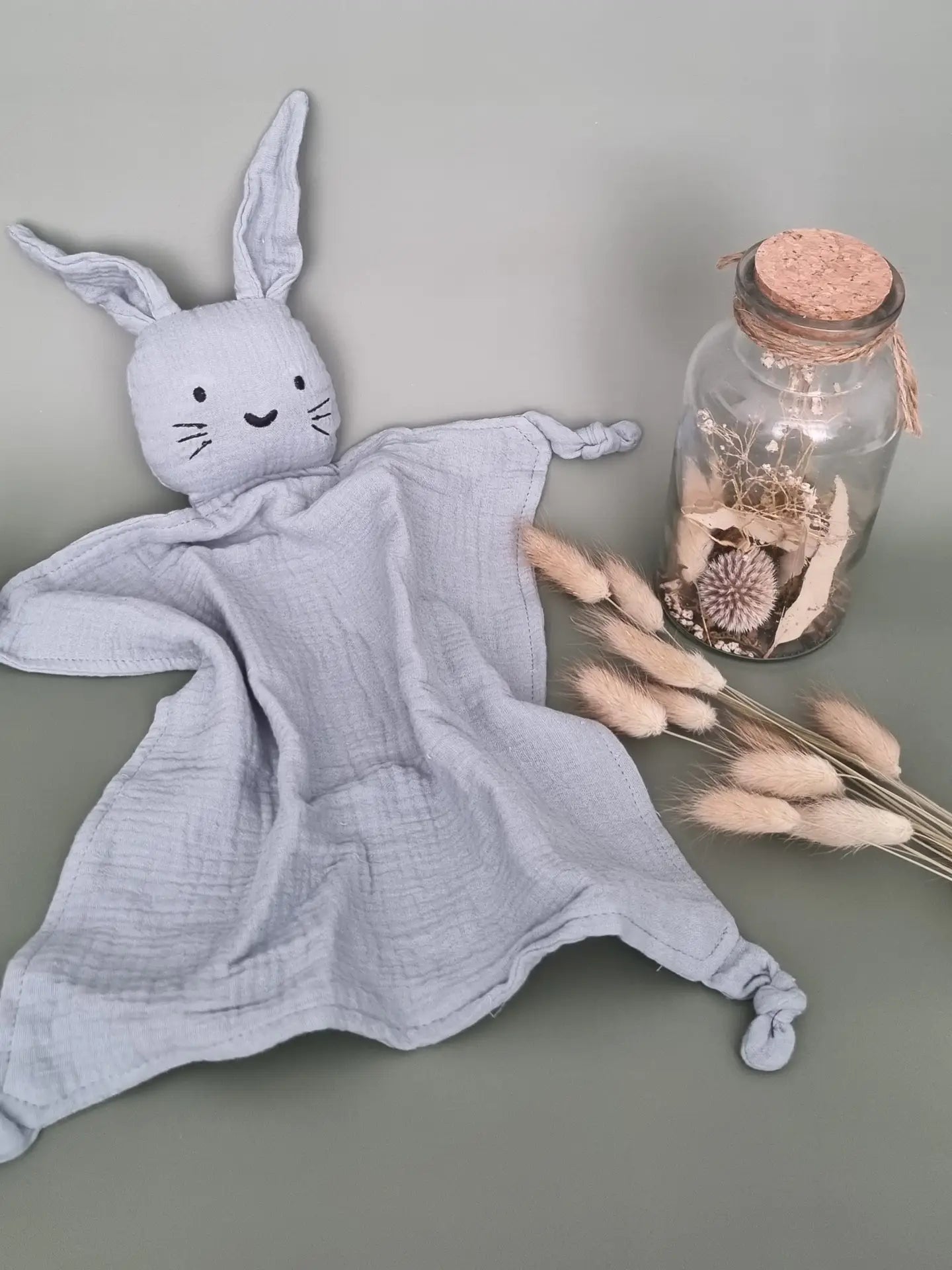 Gepersonaliseerde doudou met naam van baby