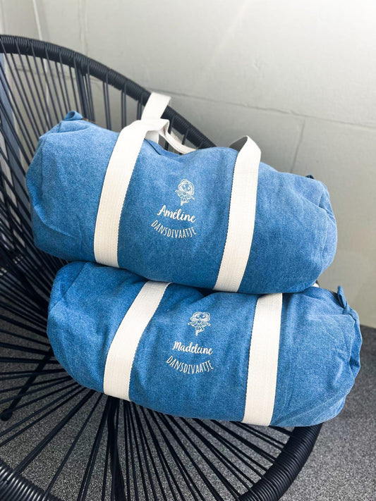 Gepersonaliseerde Jeans Fiets tas - Wieler Wonder