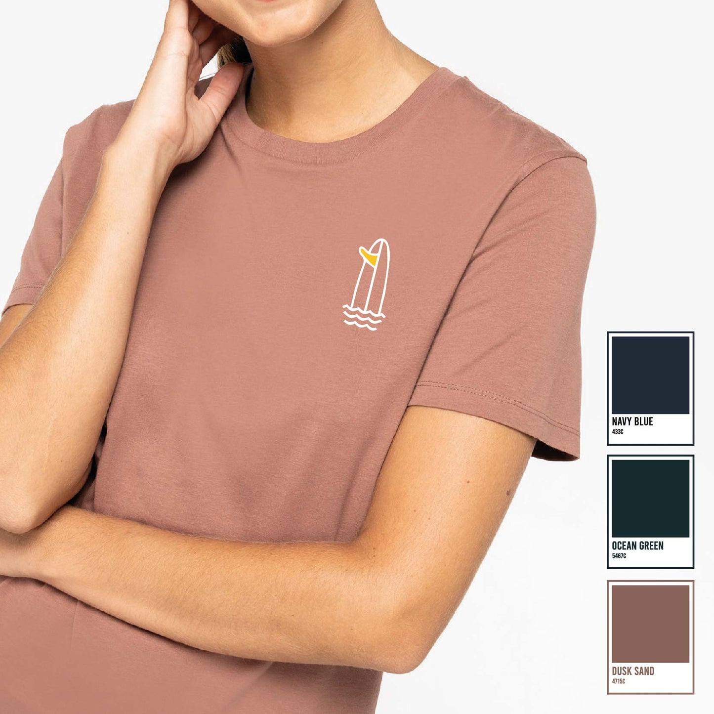Surf board T-shirt