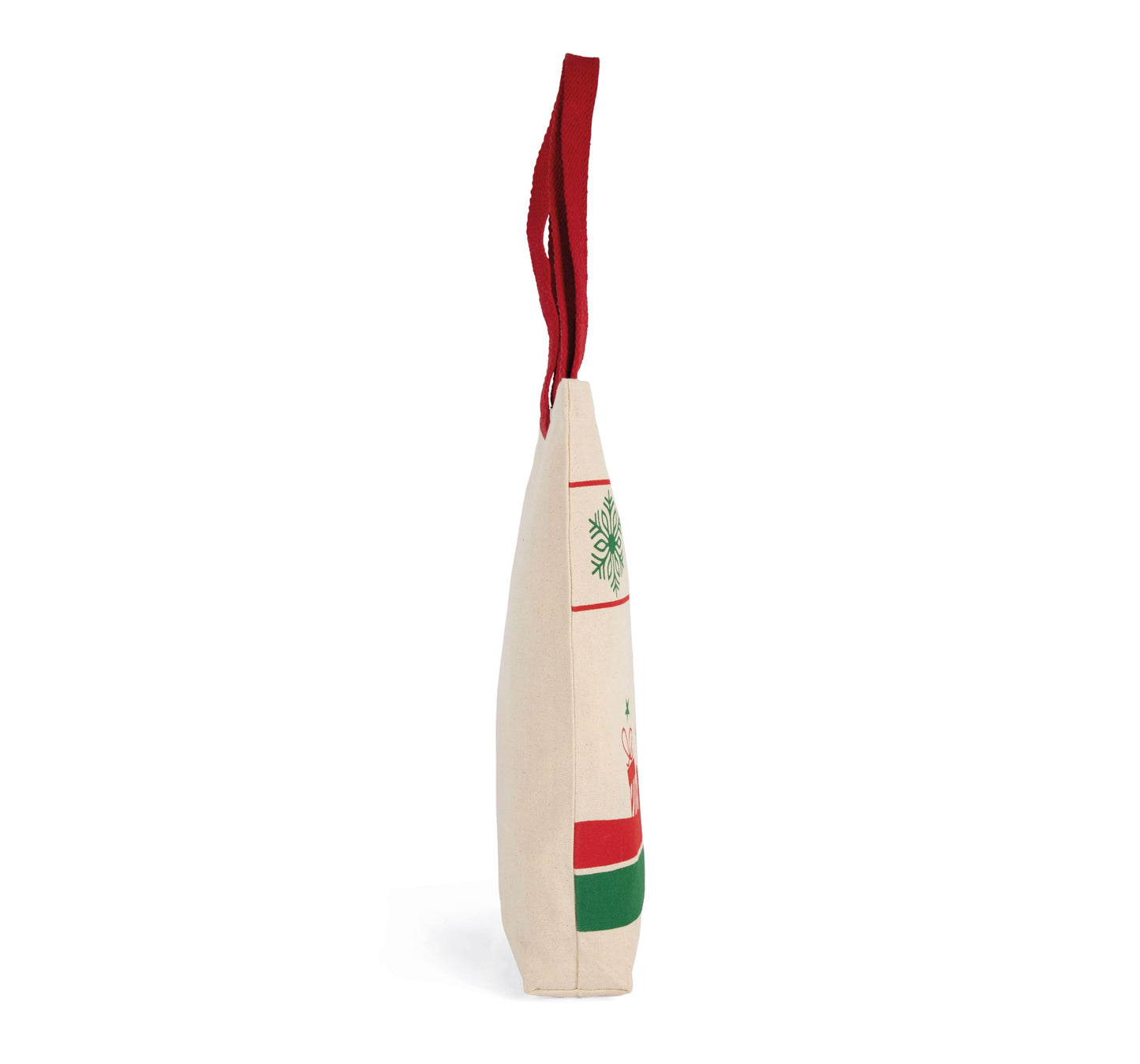 Kerst totebag met rendier motief