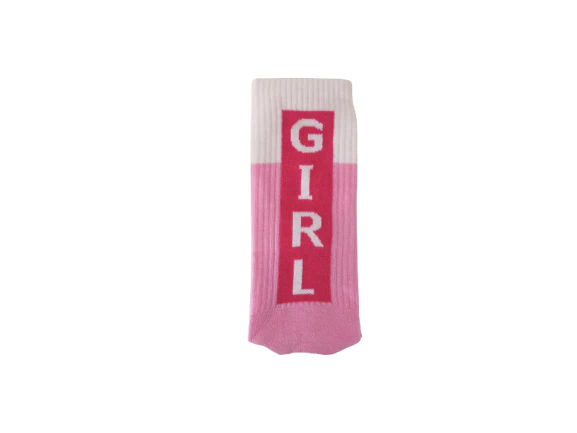 Girl Power sokken - Roze