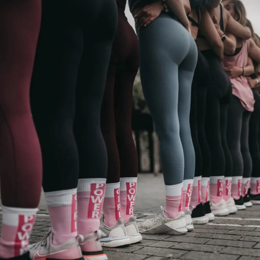 Girl Power sokken - Roze