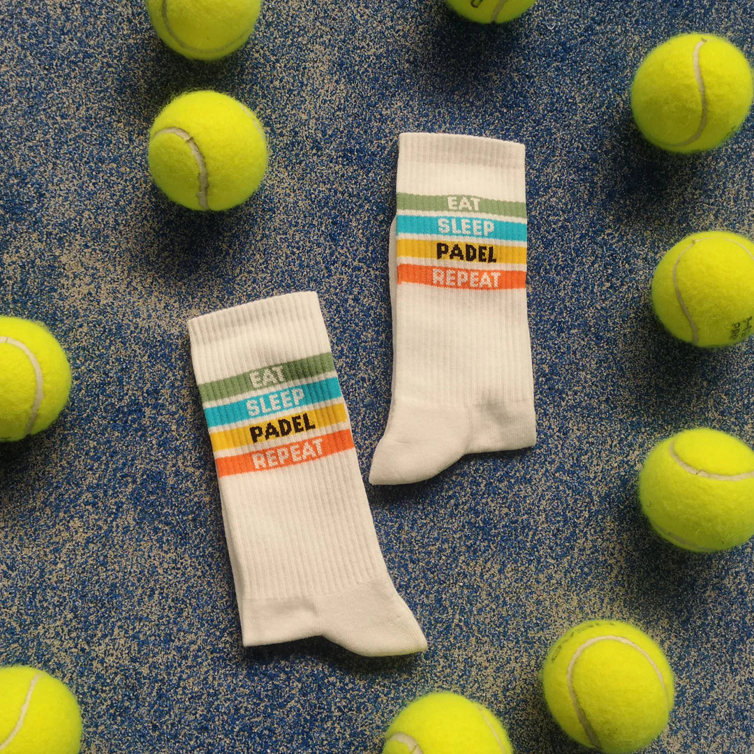 Eat Sleep Padel Repeat sokken
