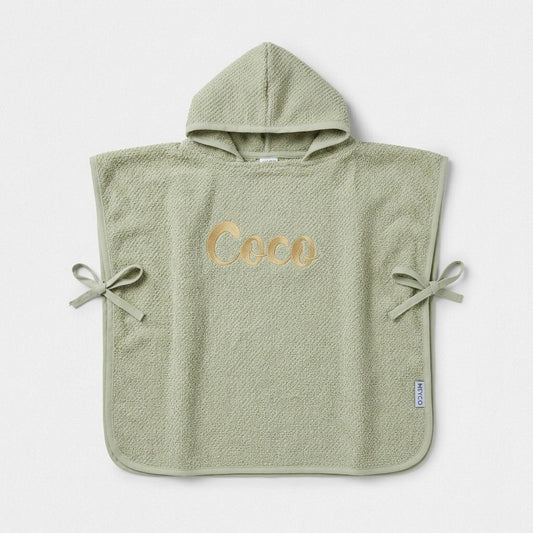 Badponcho op naam - Natural - Kletskop