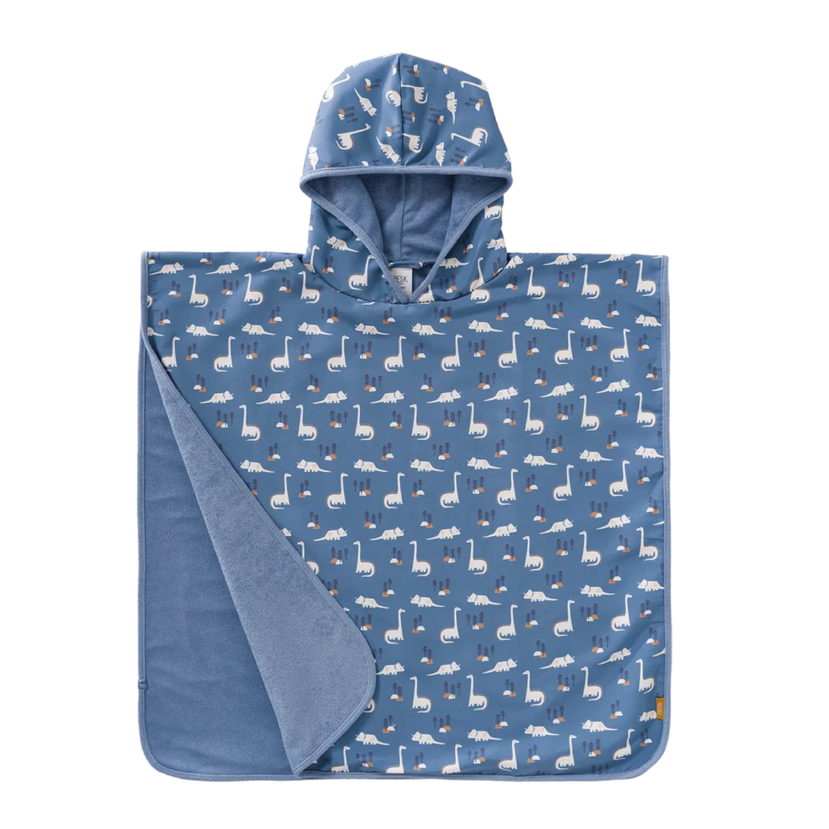Fresk Kinder Poncho - Gepersonaliseerd - Kletskop