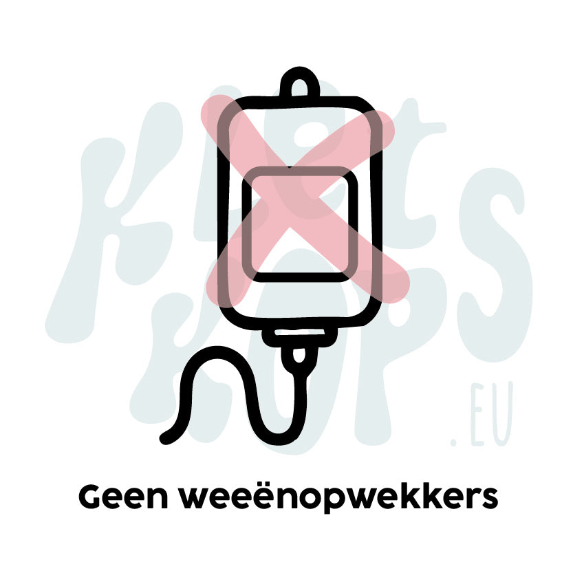 Geboorteplan met symbolen gratis te downloaden met als wens geen weeënopwekkers