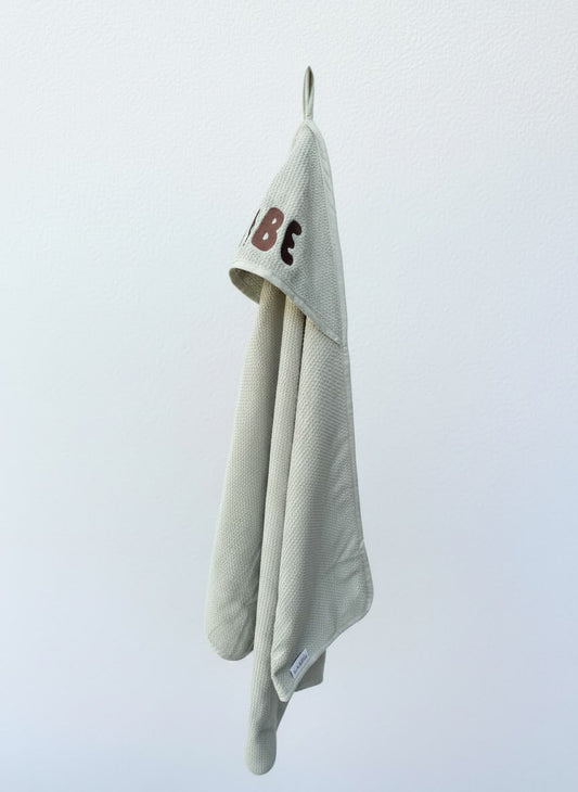 Badcape op naam - Olive