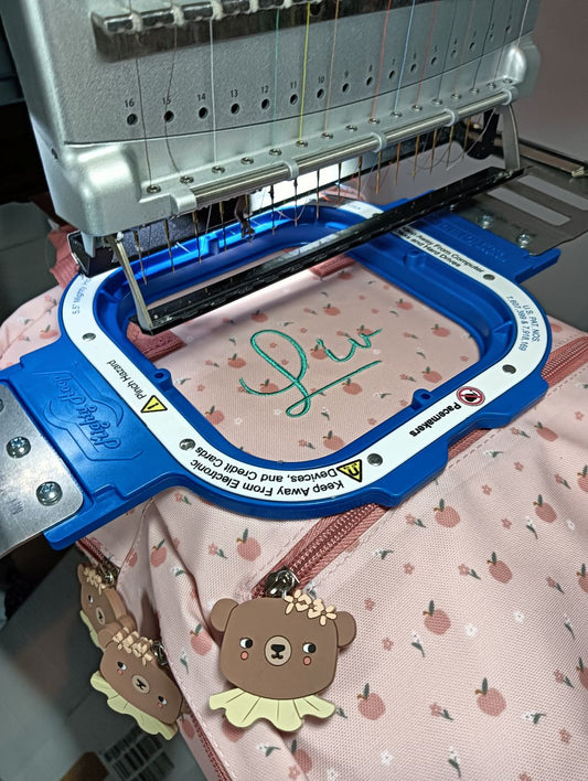 Eef Lillemor rugzak Daisy Bear - Geborduurd