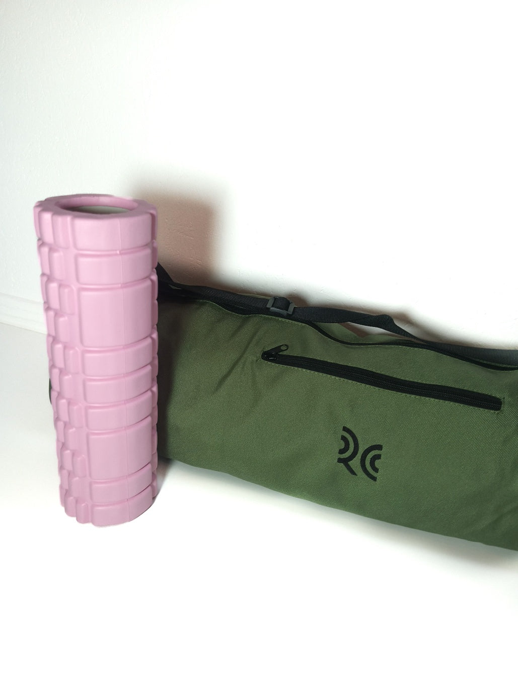 Geborduurde zak voor yoga mat gepersonaliseerd met sport logo in antwerpen