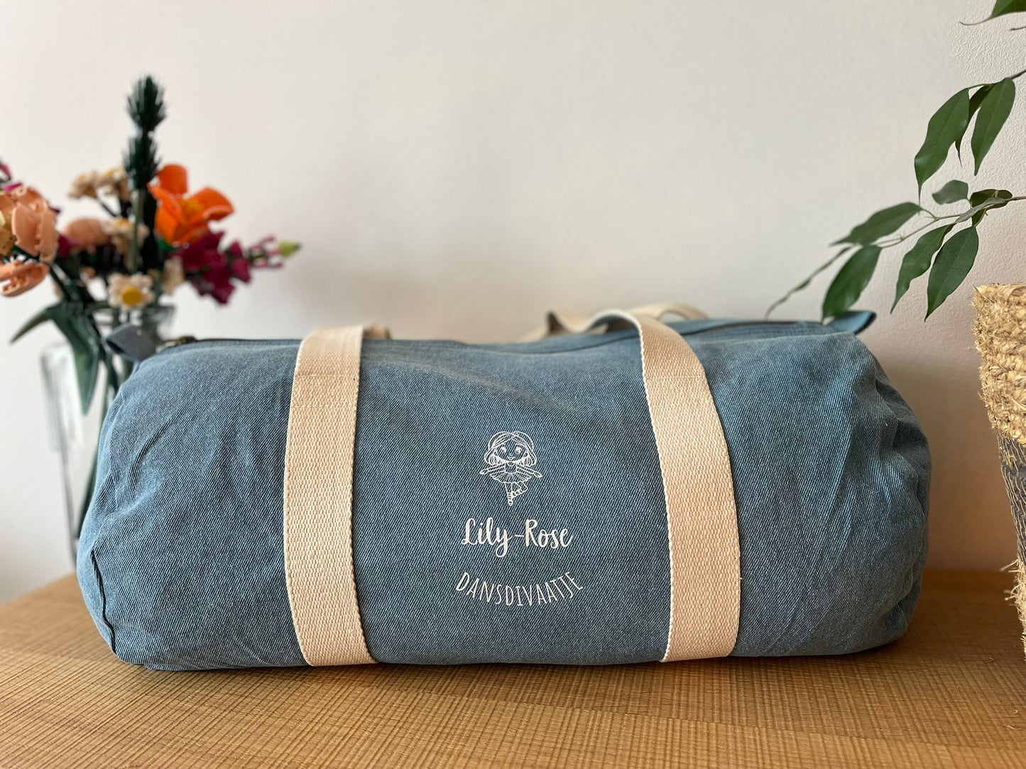 Gepersonaliseerde Jeans Sporttas - Avontuurlijk