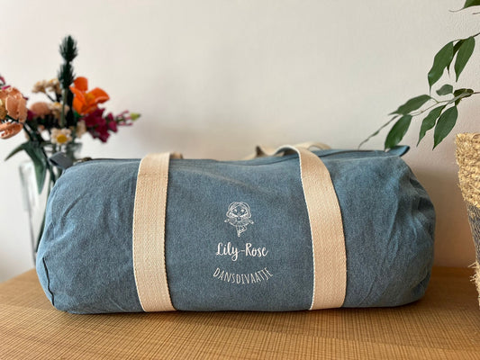 Gepersonaliseerde Jeans Sporttas - Dans Divaatje