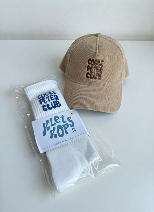 Luxe geschenkset om een Peter te vragen bij geboorte