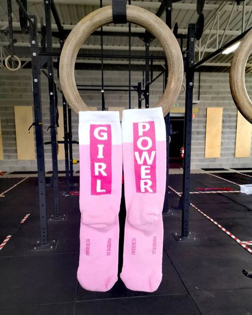 Girl Power sokken - Roze