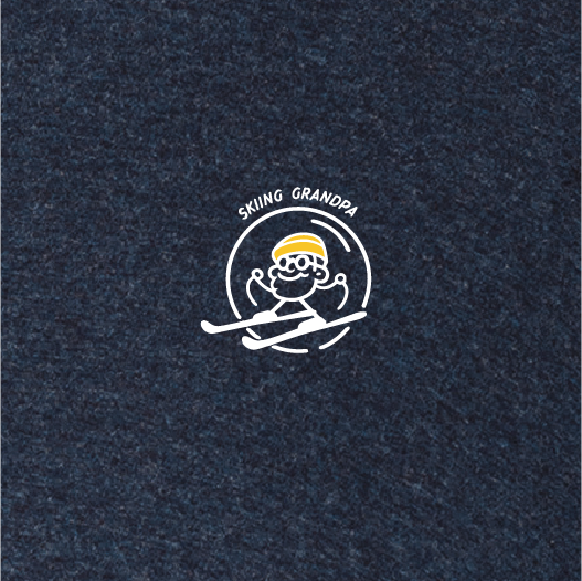 Skiing Grandpa T-shirt