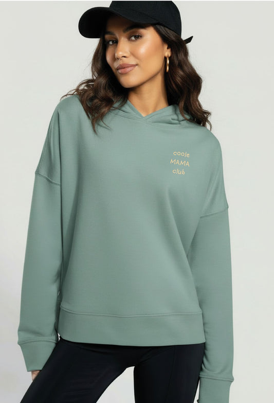 Coole Mama club oversized sweater met kap
