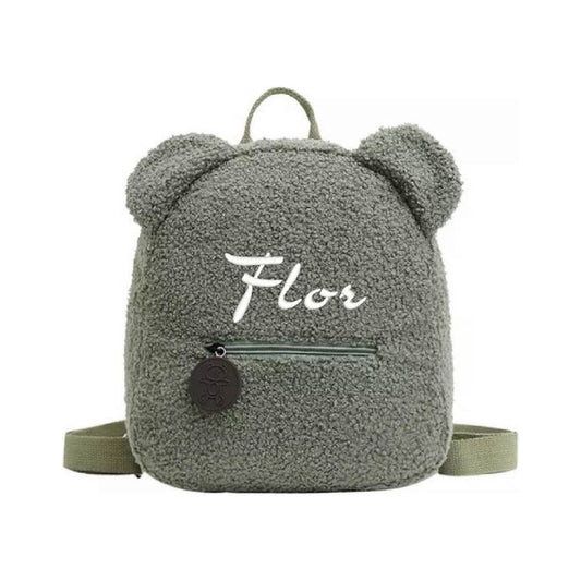 Teddy rugzakje - Geborduurd