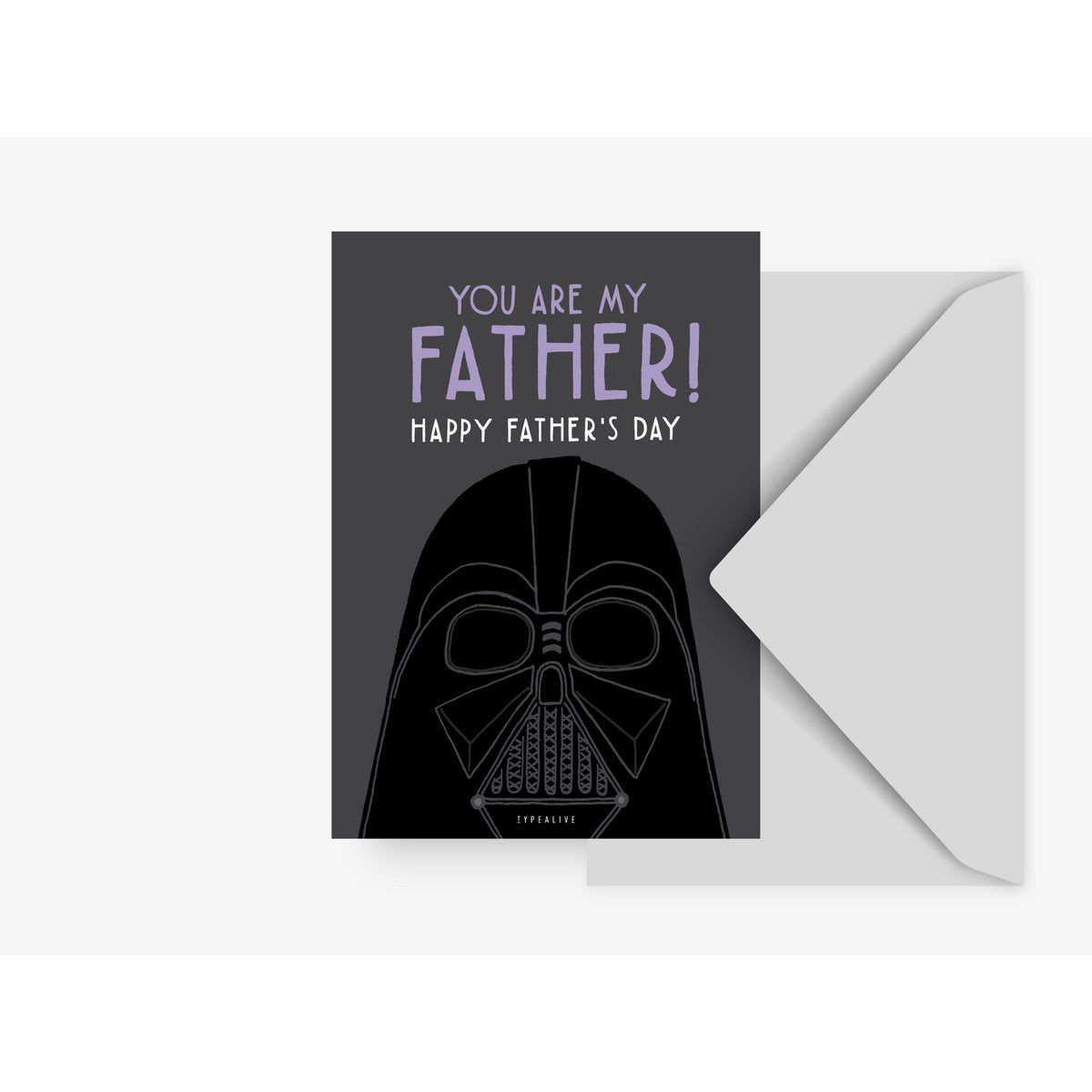 Wenskaart - Darthfather vaderdag - Kletskop