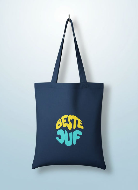 Beste Juf Totebag - Kletskop