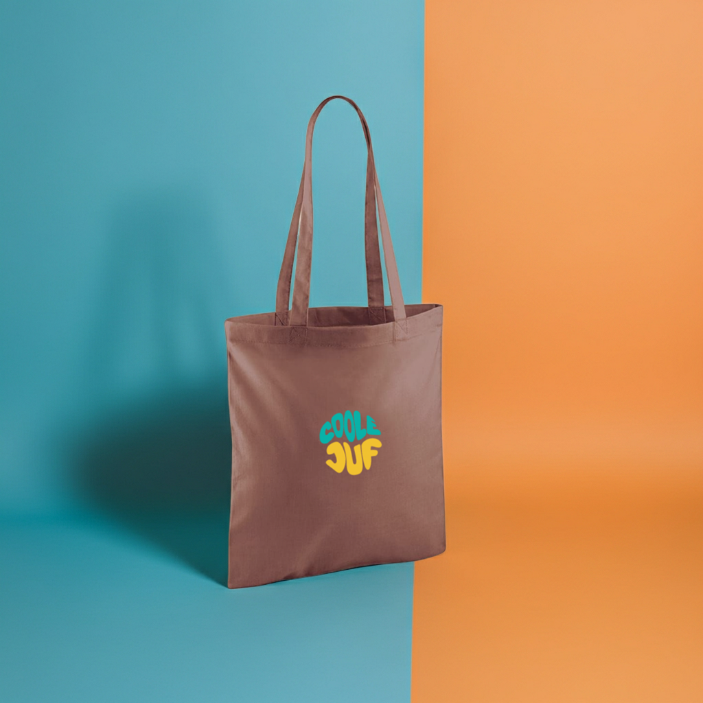 Bedrukte draagtas geschenk juf