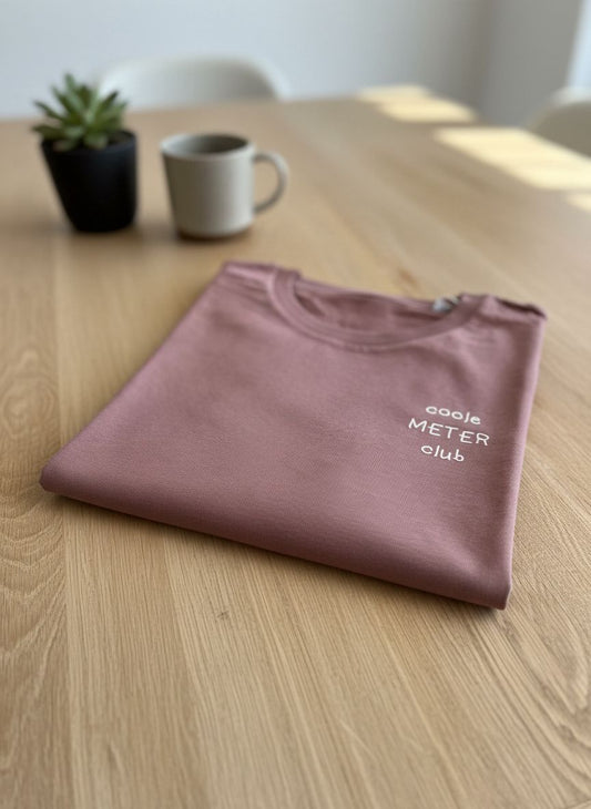 T-shirt met gepersonaliseerde tekst voor een coole meter