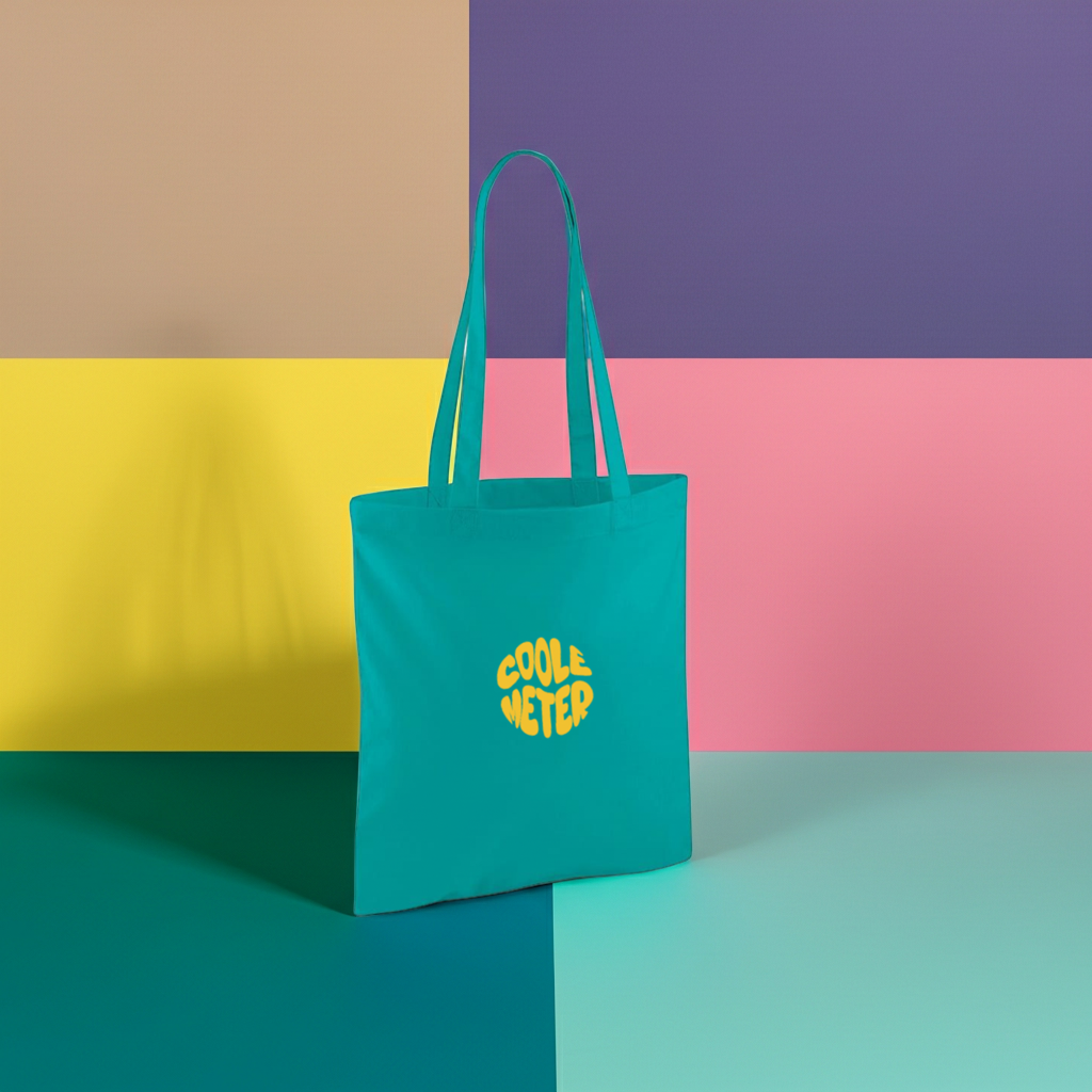 Draagtas opdruk coole meter