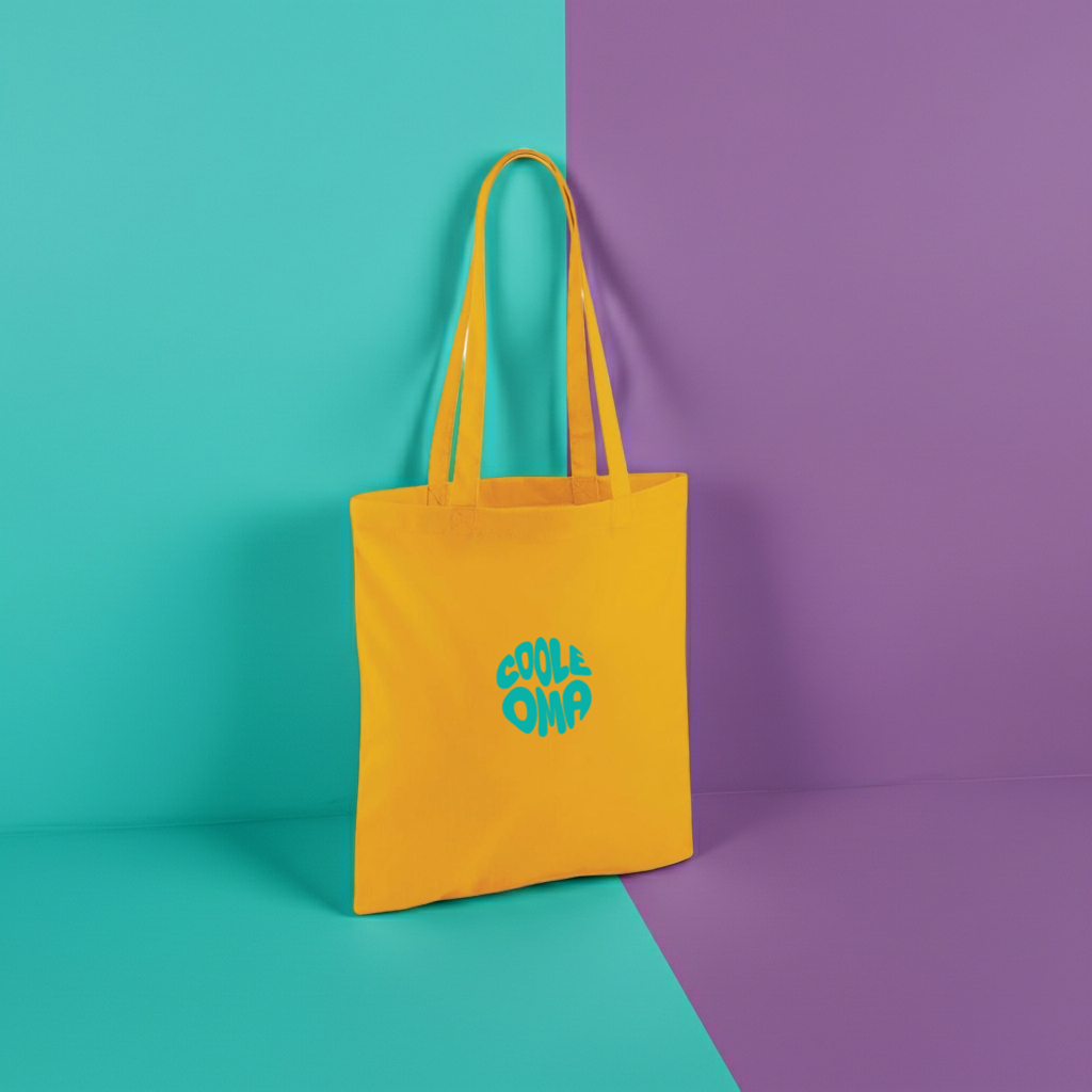 Bedrukte geschenk oma draagtas