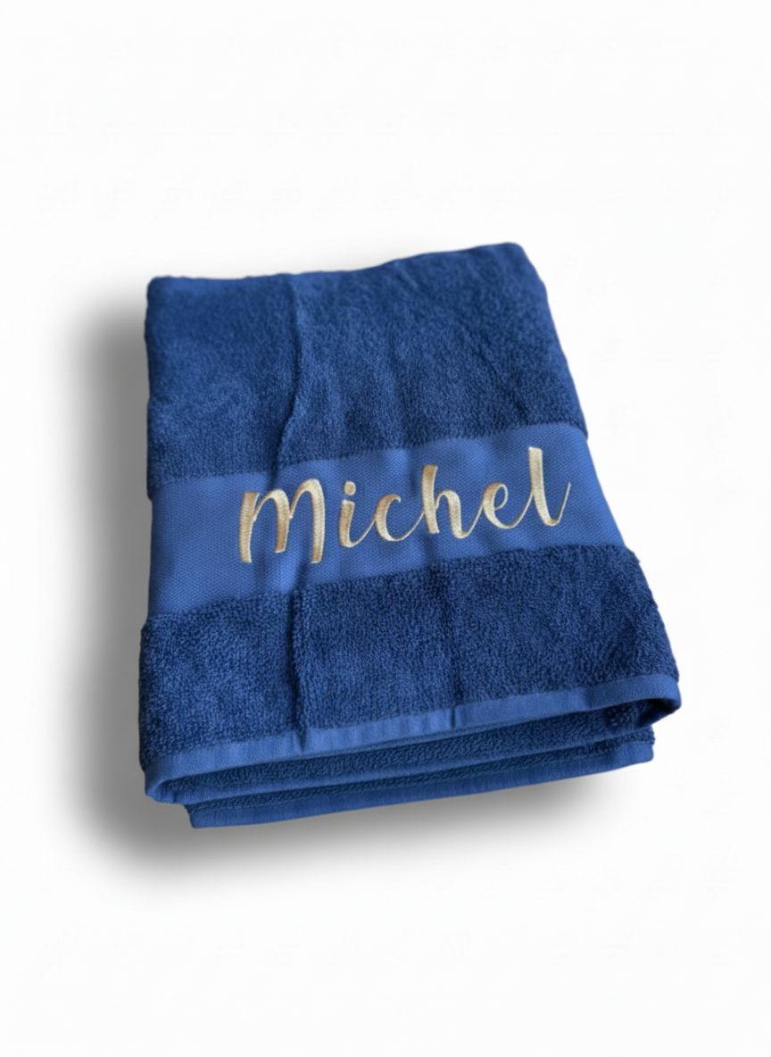Handdoek 100 cm x 50 cm - Geborduurd