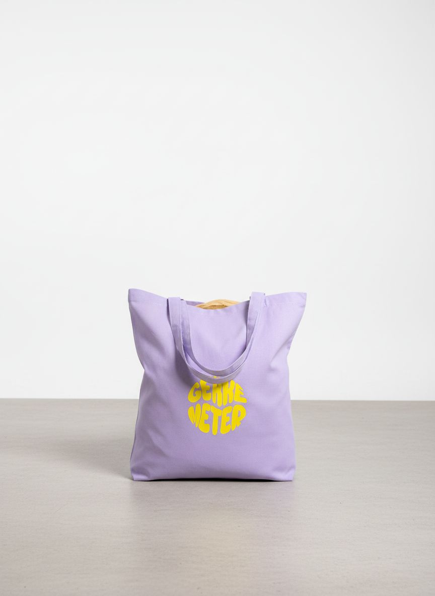 Totebag als uniek geschenk voor een meter als aankondiging geboorte