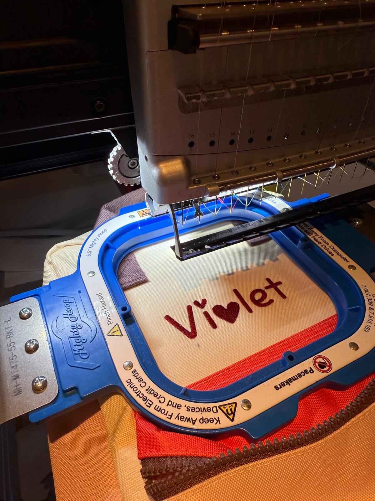 Engel. Sensational Sand Rugzak - Geborduurd - Kletskop