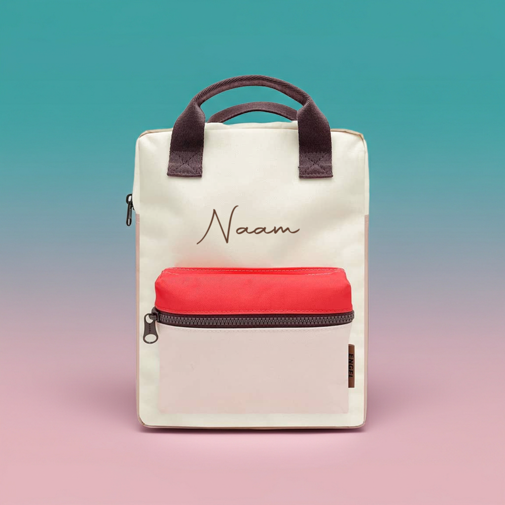 Kinder rugzak met geborduurde naam