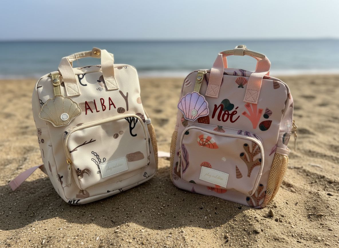 Kinder rugzakje van  play and store met gepersonaliseerde naam