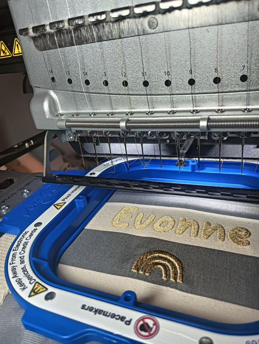 Ocean Breeze Weekendtas - Geborduurd