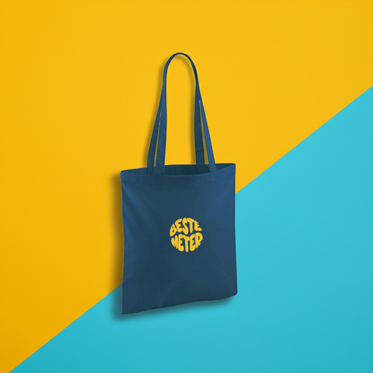 Bedrukte shopper tekst beste meter geschenk