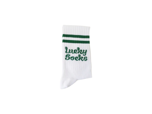 Vrolijke kinder kousen quote Lucky socks