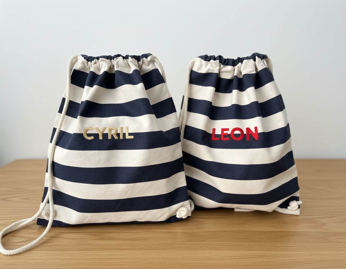 Ocean Breeze Gymzak - Geborduurd