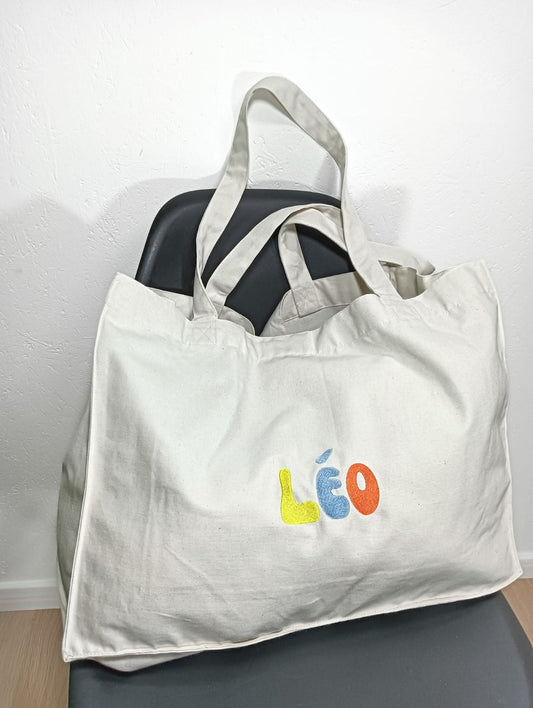 Te personaliseren totebag op naam of logo te borduren te Antwerpen 