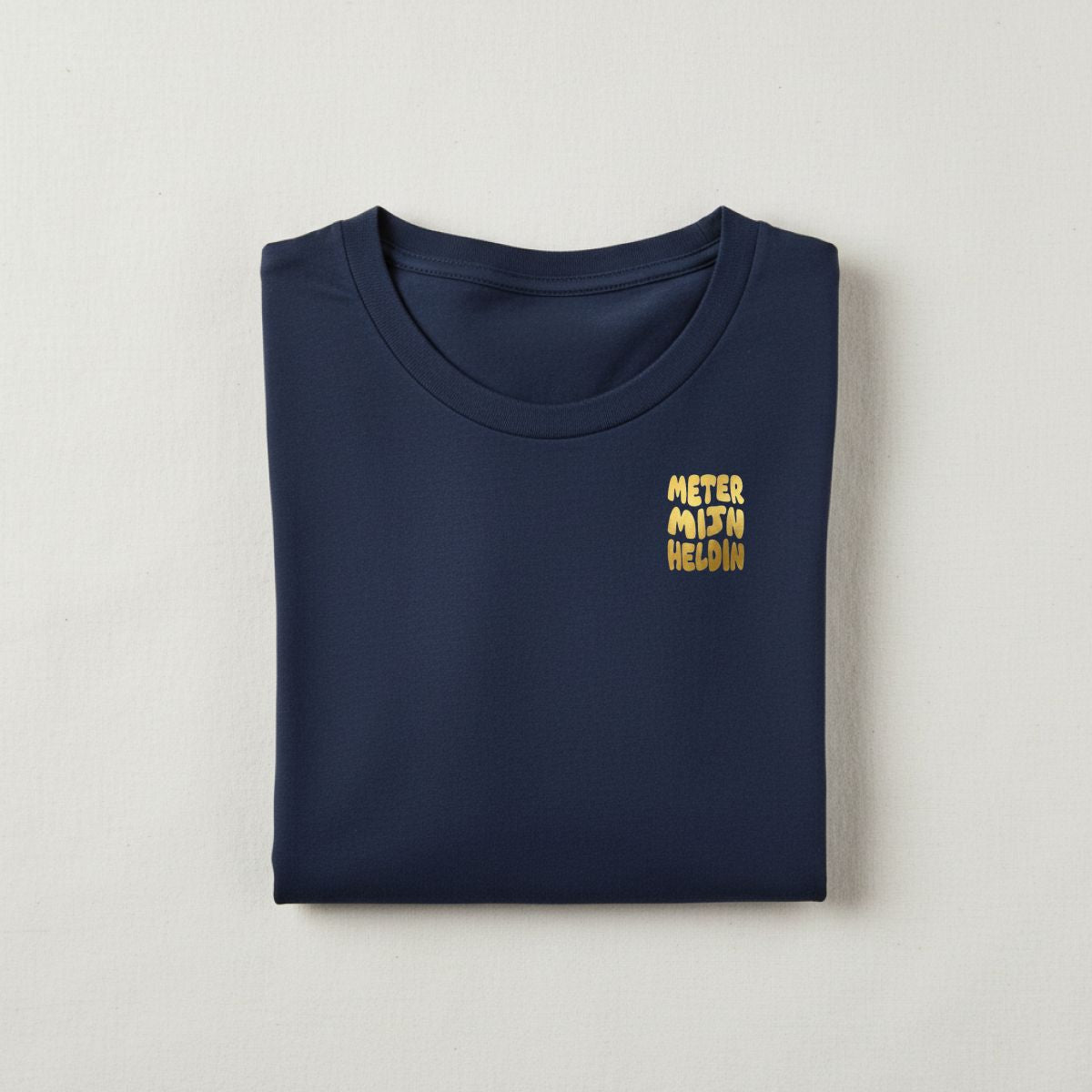Meter mijn Heldin T-shirt - gouddruk