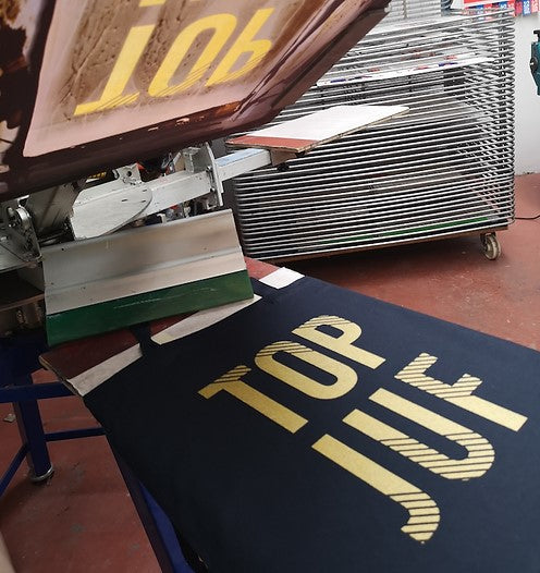 Zeefdrukkerij in Antwerpen een blik achter de schermen