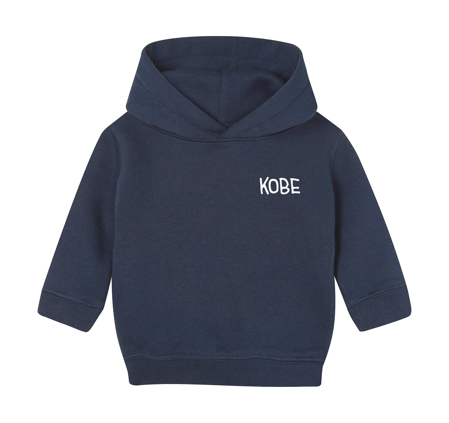 Gepersonaliseerde hoodie baby of peuter geborduurd of bedrukt op naam antwerpen babybugz