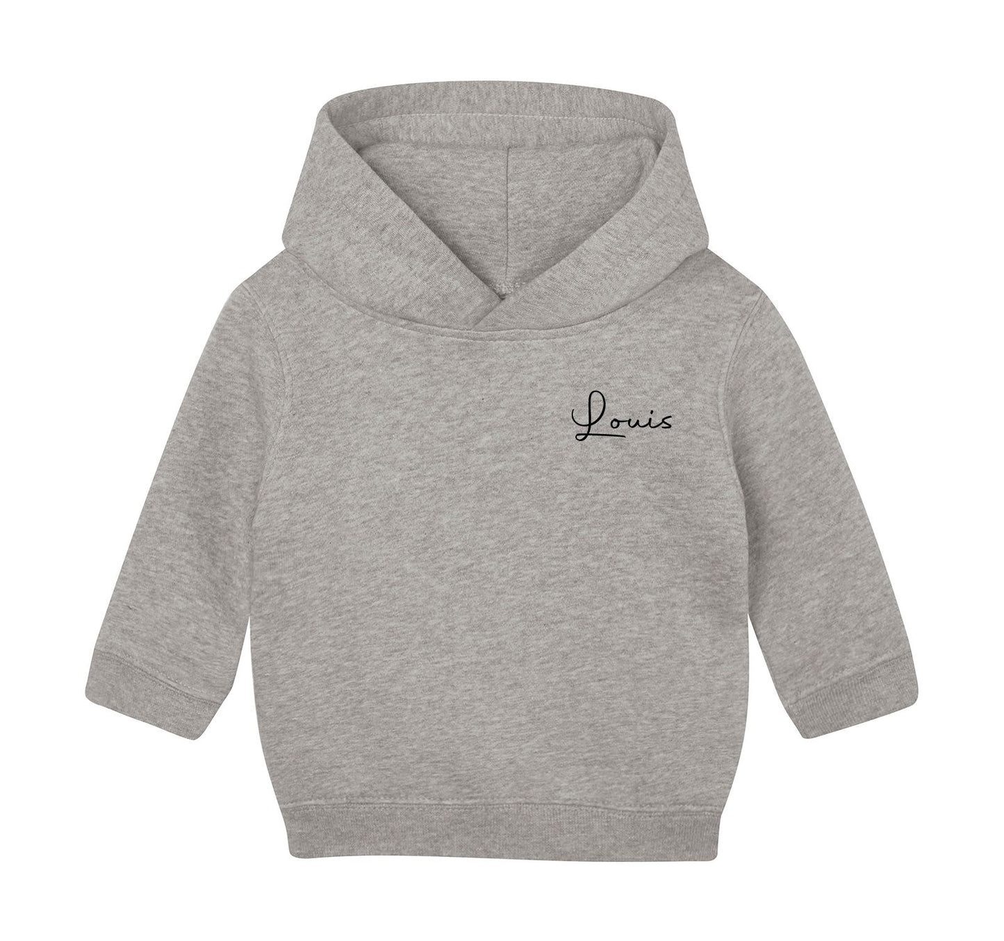 Baby & peuter Hoodie - Geborduurd