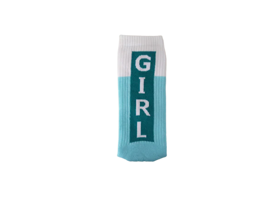 Girl Power sokken - Blauw