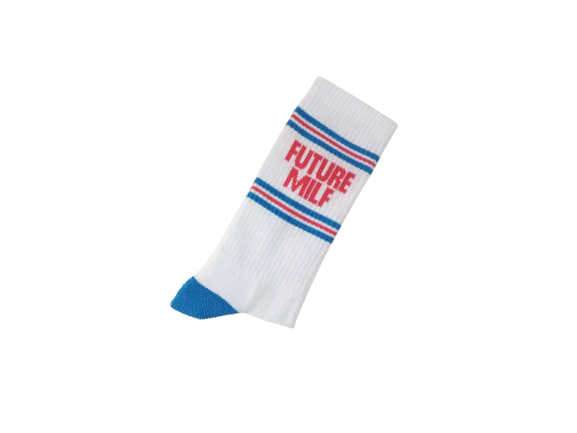 Gepersonaliseerde sport kousen toekomstige mama