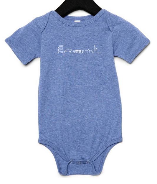Newborn Romper Skyline Antwerpen - Kletskop