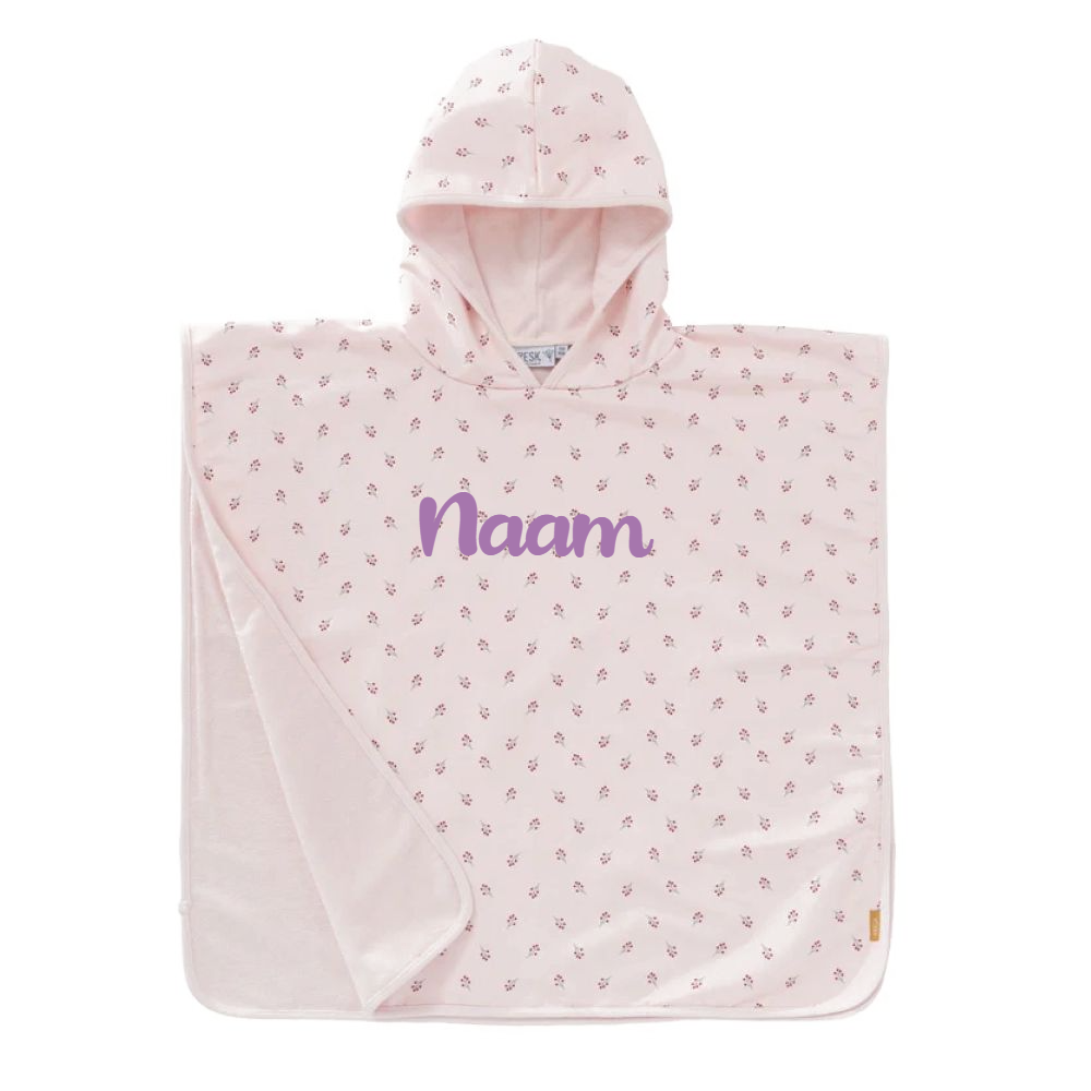 Fresk Kinder Poncho Berries - Gepersonaliseerd